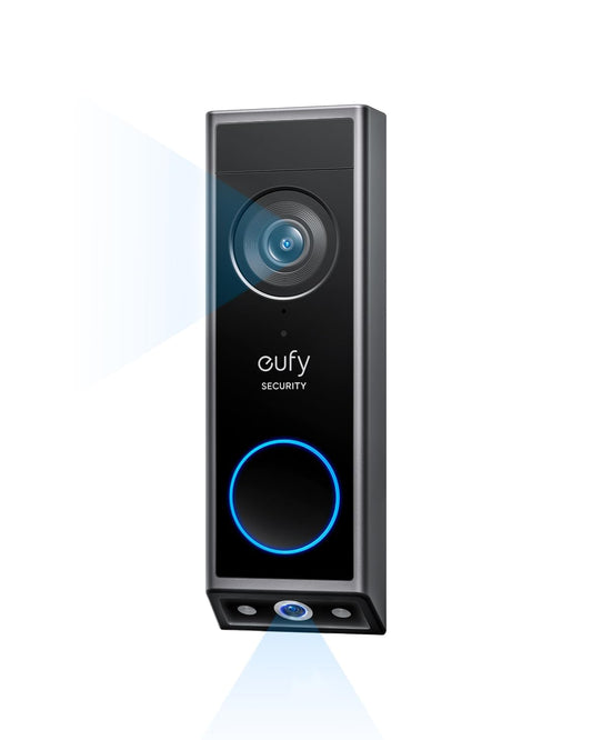 eufy Security E340 Battery Video Doorbell with Dual Cameras 2K