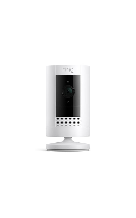 All-new Ring Stick Up Cam HD security camera with two-way talk, Works with Alexa