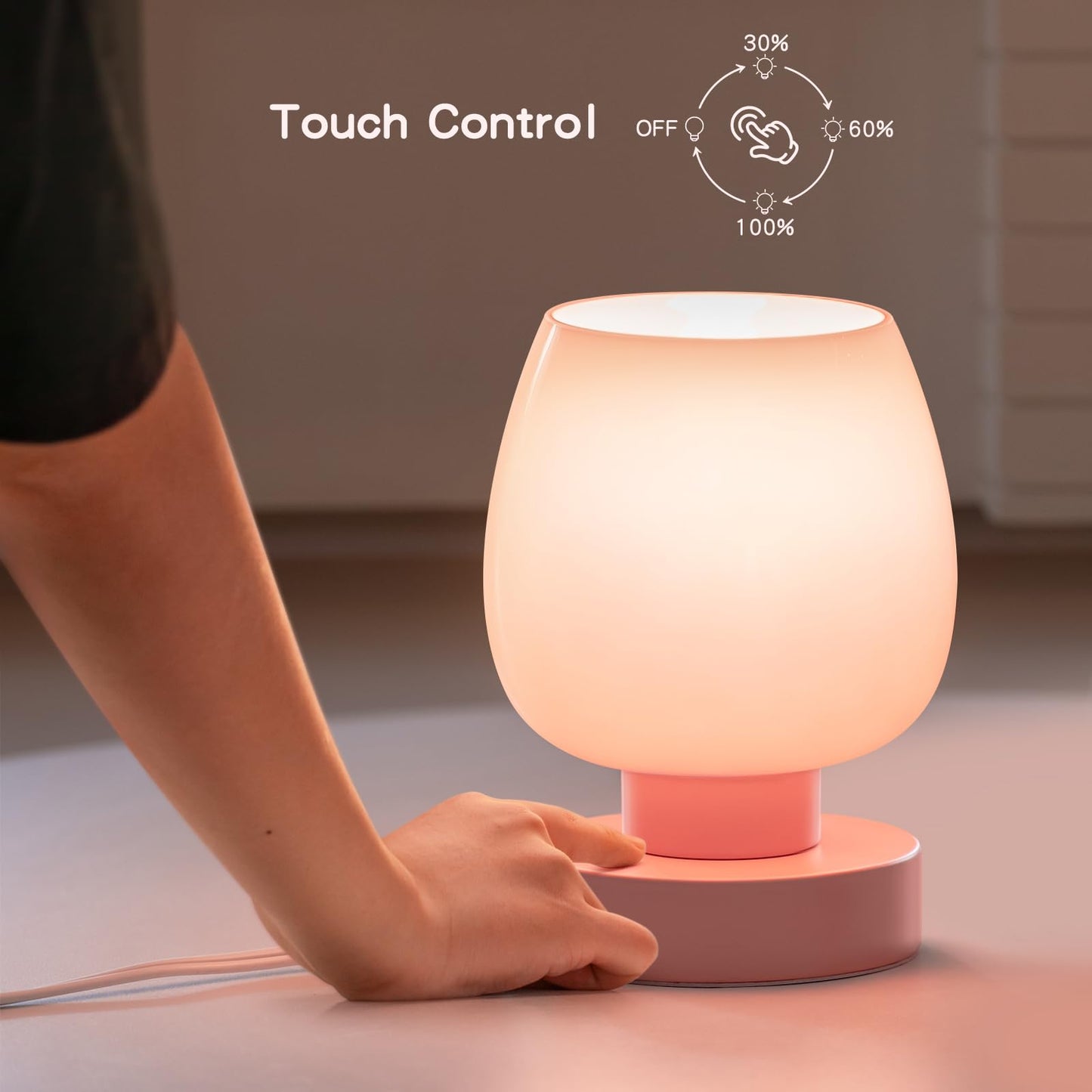 ONEWISH 13TAB Opal Touch lamp
