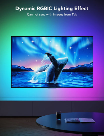 Govee Smart RGBIC TV LED Backlight with WiFi & Music Sync