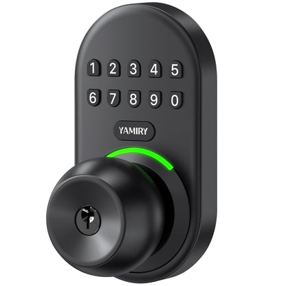 Yamiry Keyless Entry Smart Door Knob Lock with Keypad