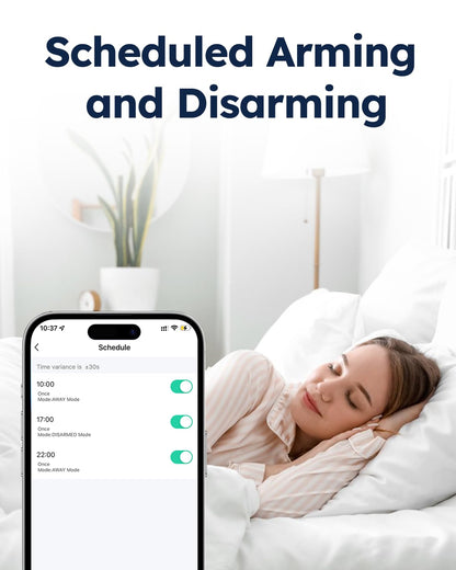 Tolviviov WiFi Smart Home Security Alarm System Kit – 8 Piece