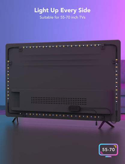 Govee Smart RGBIC TV LED Backlight with WiFi & Music Sync