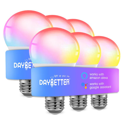 DAYBETTER Smart Dimmable LED Light Bulb with Alexa Support
