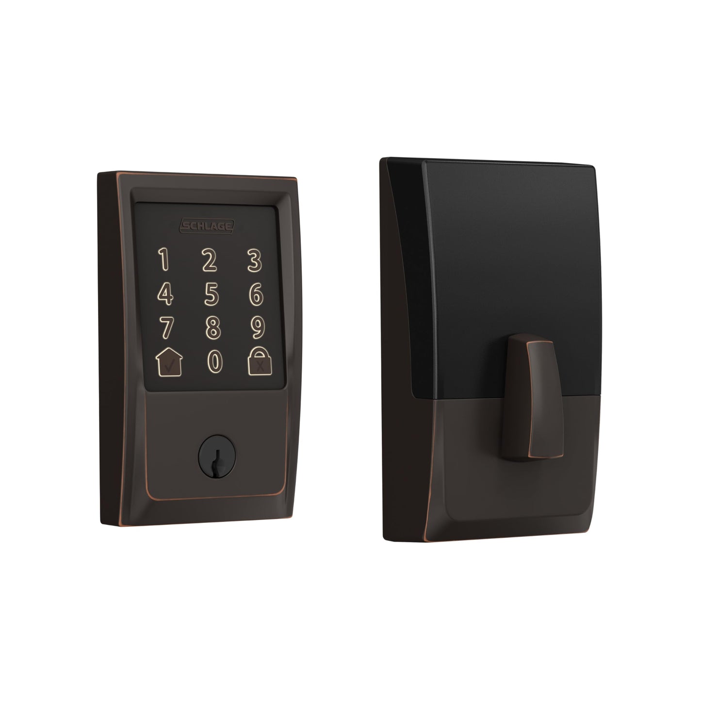 Schlage Encode Smart WiFi Deadbolt Door Lock with Touchscreen