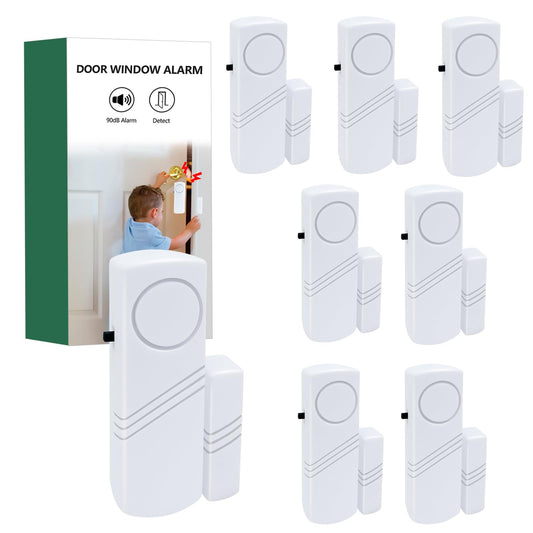 Wireless Door & Window Security Alarm Sensors – 24 Pack