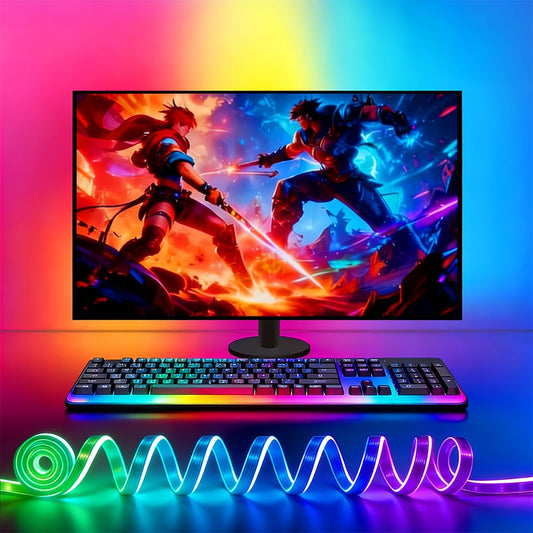 Monitor LED Backlight Strip with Screen Sync for 24–34 Inch