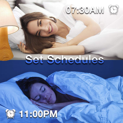 DAYBETTER Tuya Smart RGB WiFi LED Light Bulbs – A19 E26