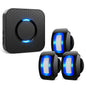 Wireless Motion Sensor Alarm System with LED Alert & Chime