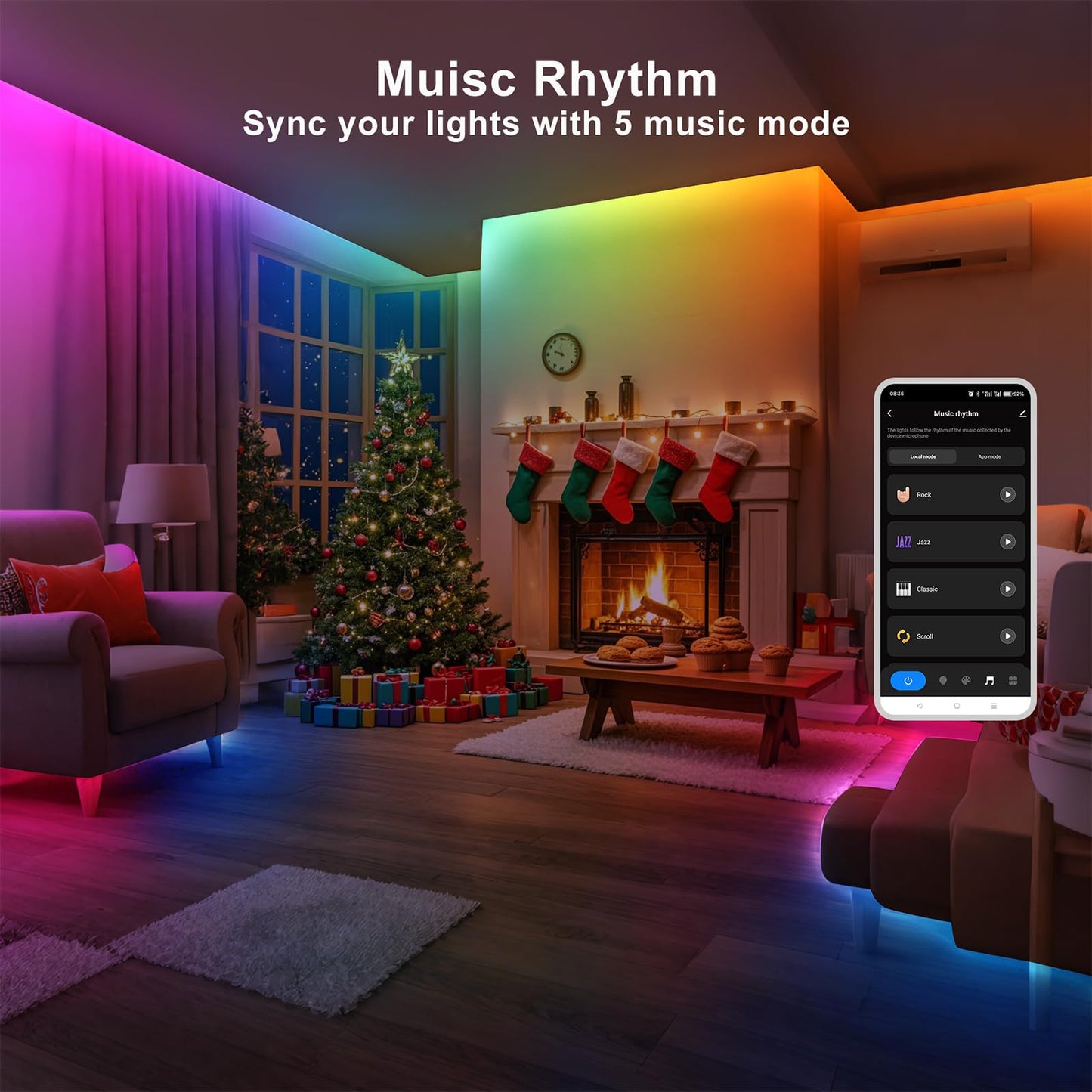 Tatazone RGB+IC COB Led Strip Light