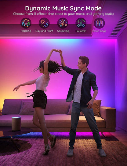 Govee RGBIC Pro Smart LED Strip Lights with Alexa & Google