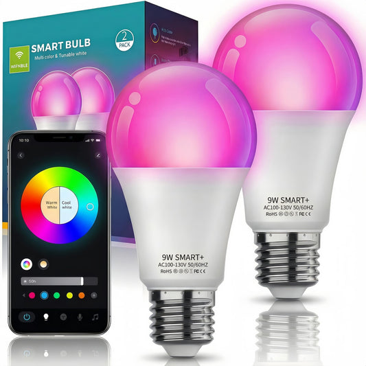 Nowepai Smart Colored Light Bulbs