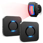 Wireless Motion Sensor Alarm System with LED Alert & Chime