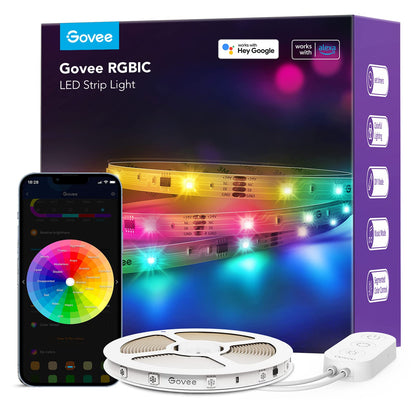 Govee RGBIC Pro Smart LED Strip Lights with Alexa & Google