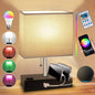 Smart RGB Table Lamp with App Control, Music Sync & Charging Ports