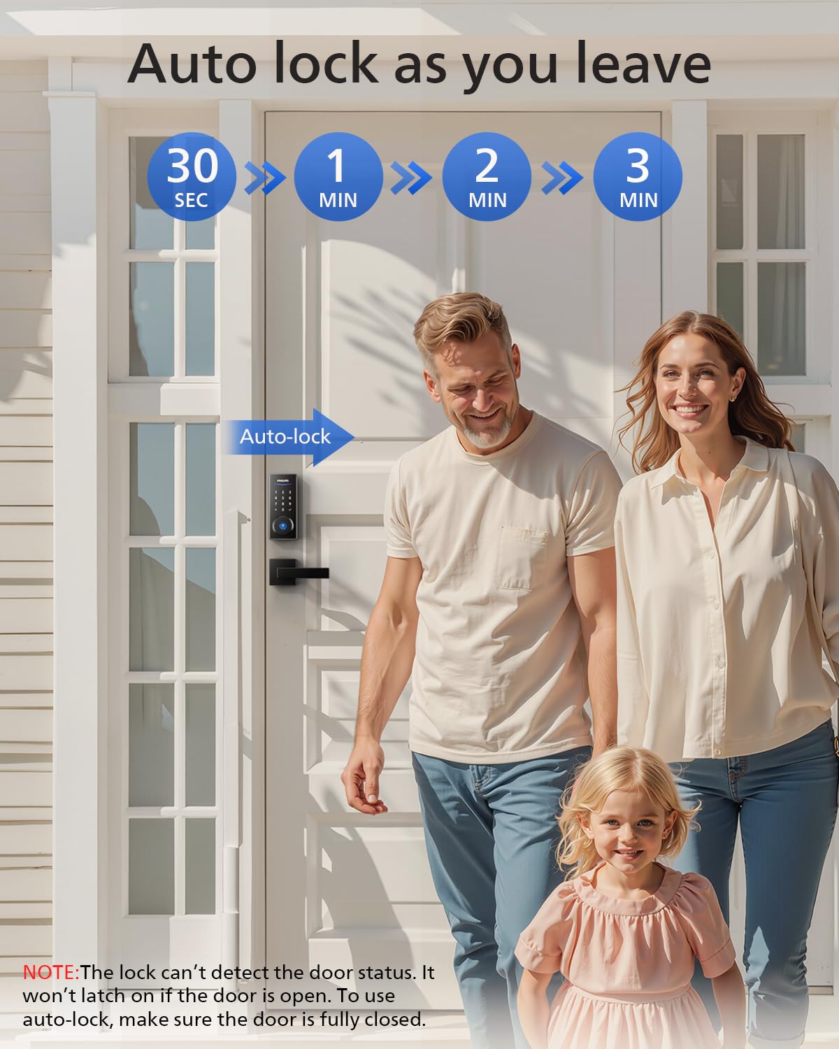 Philips Smart Door Lock with Fingerprint, App & Keyless Entry