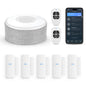 Tolviviov WiFi Smart Home Security Alarm System Kit – 8 Piece