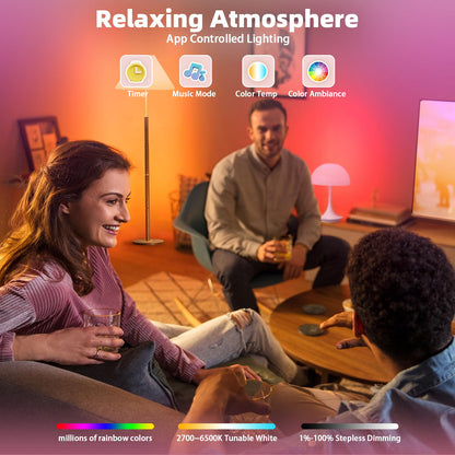 Nowepai Smart Colored Light Bulbs