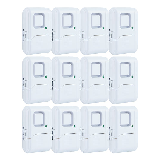 UltraPro Wireless Window & Door Security Alarm Kit – 12 Pack
