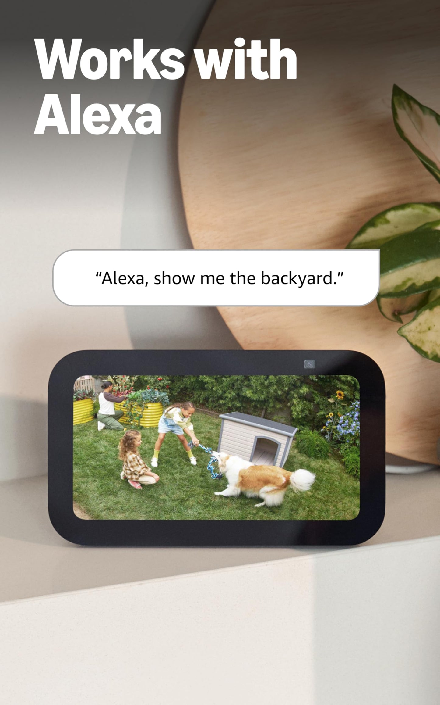 All-new Ring Stick Up Cam HD security camera with two-way talk, Works with Alexa