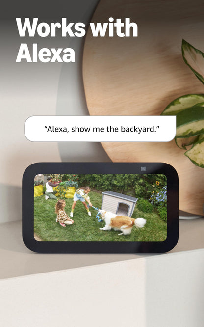 All-new Ring Stick Up Cam HD security camera with two-way talk, Works with Alexa