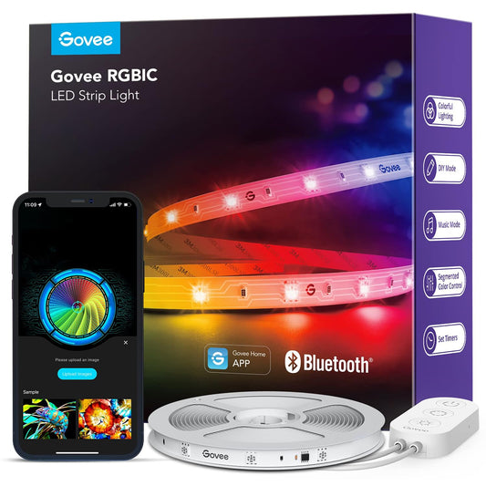 Govee RGBIC Smart LED Strip Lights with App Control & Music Sync