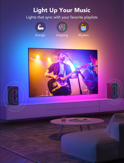 Govee Smart RGBIC TV LED Backlight with WiFi & Music Sync