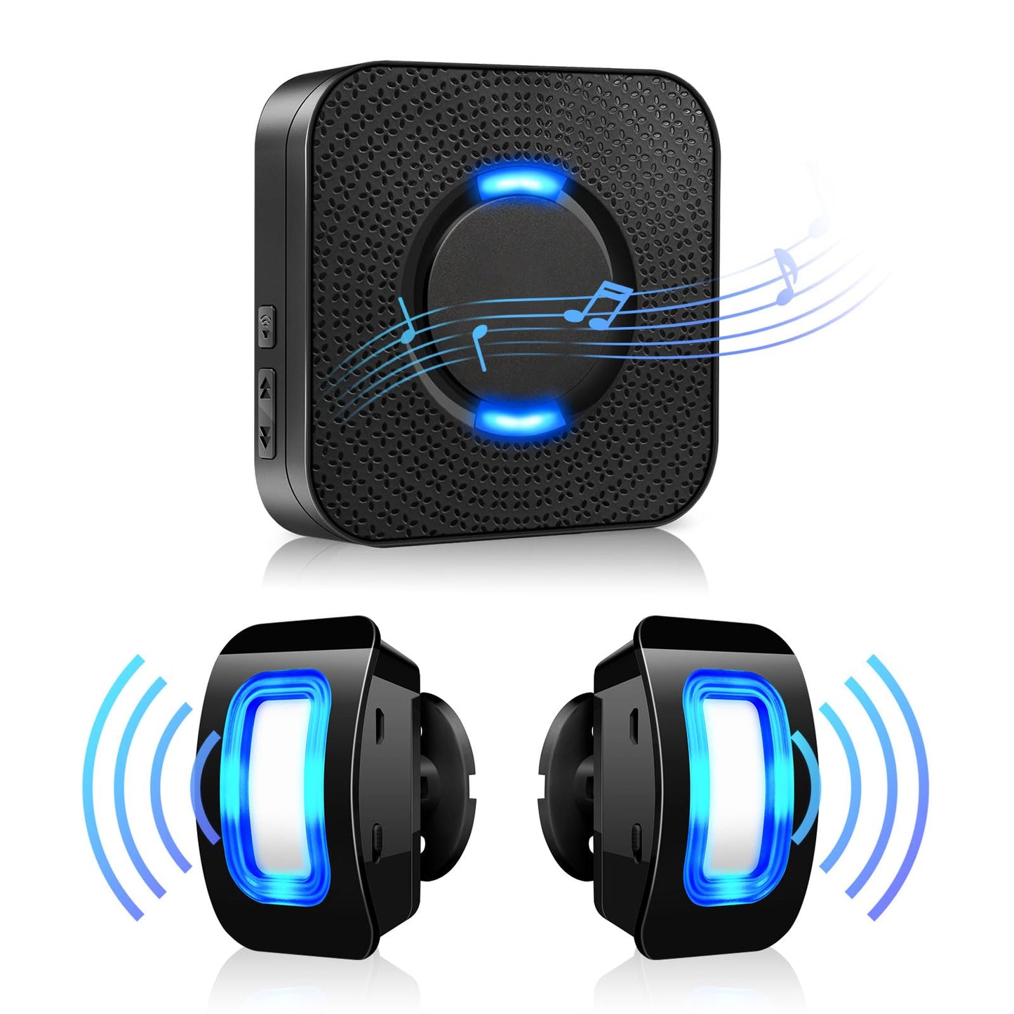 Wireless Motion Sensor Alarm System with LED Alert & Chime