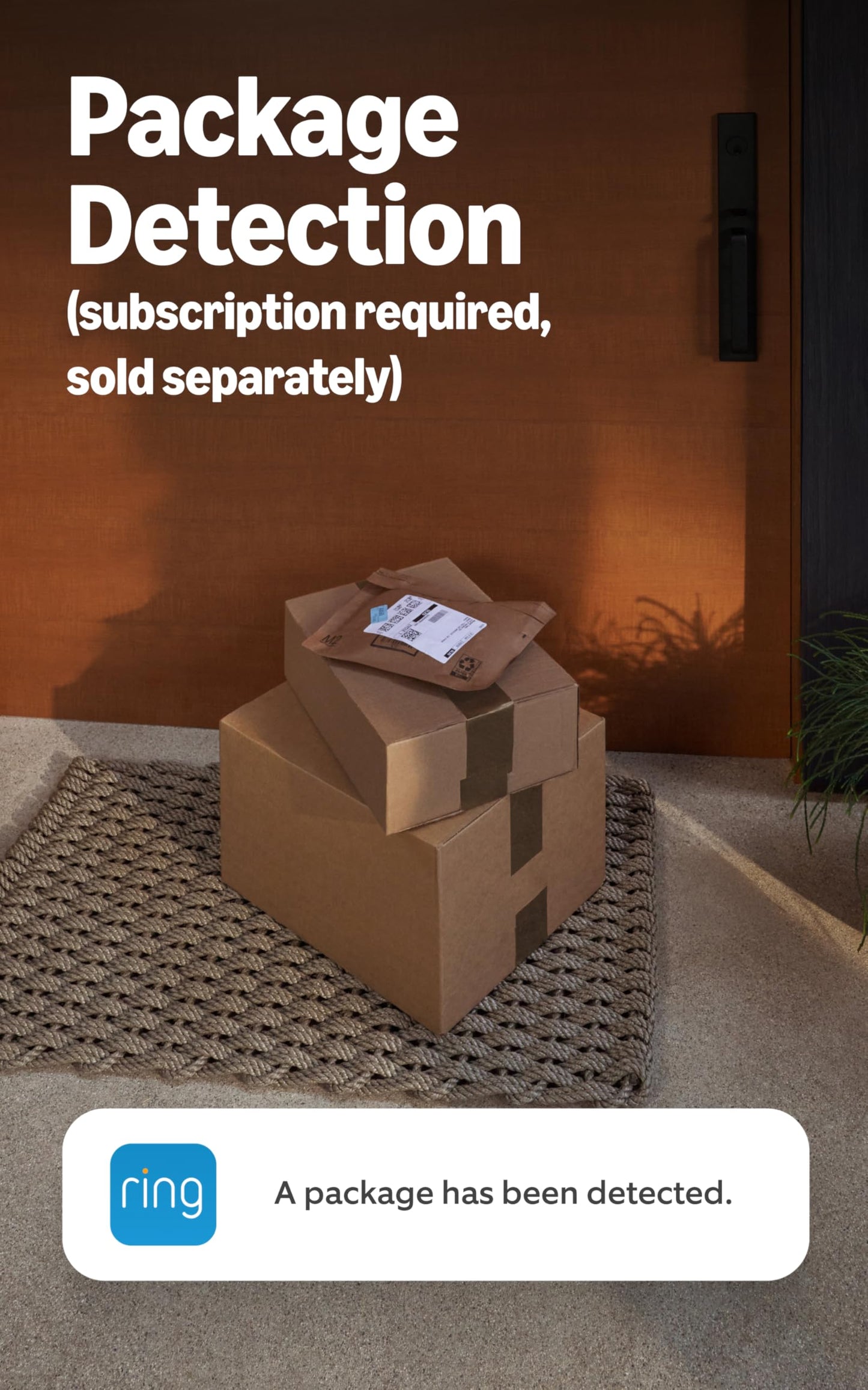 Ring Battery Video Doorbell with Head-to-Toe View & Motion Alerts