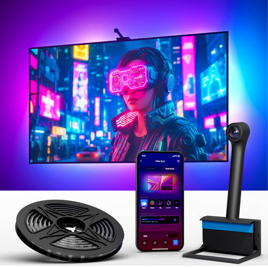 Ailofy Smart TV LED Backlight with Camera & App Control