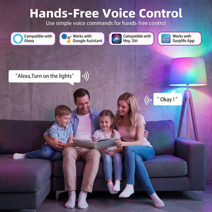 Nowepai Smart Colored Light Bulbs