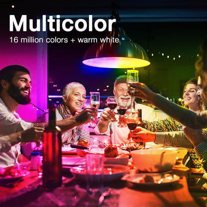 DAYBETTER Tuya Smart RGB WiFi LED Light Bulbs – A19 E26