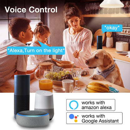 DAYBETTER Tuya Smart RGB WiFi LED Light Bulbs – A19 E26